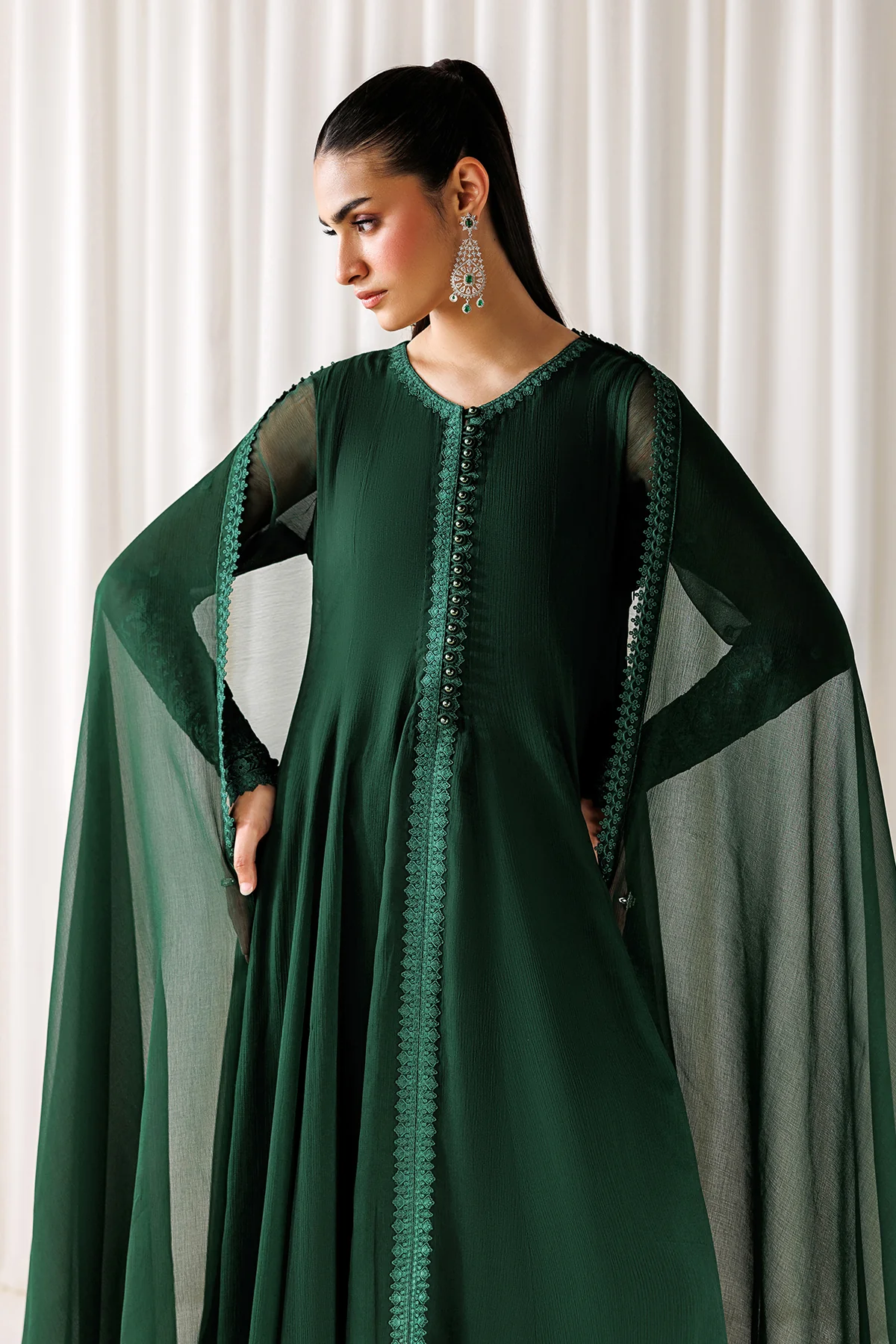 PLAIN CHIFFON DUPATTA-100 - Image 3