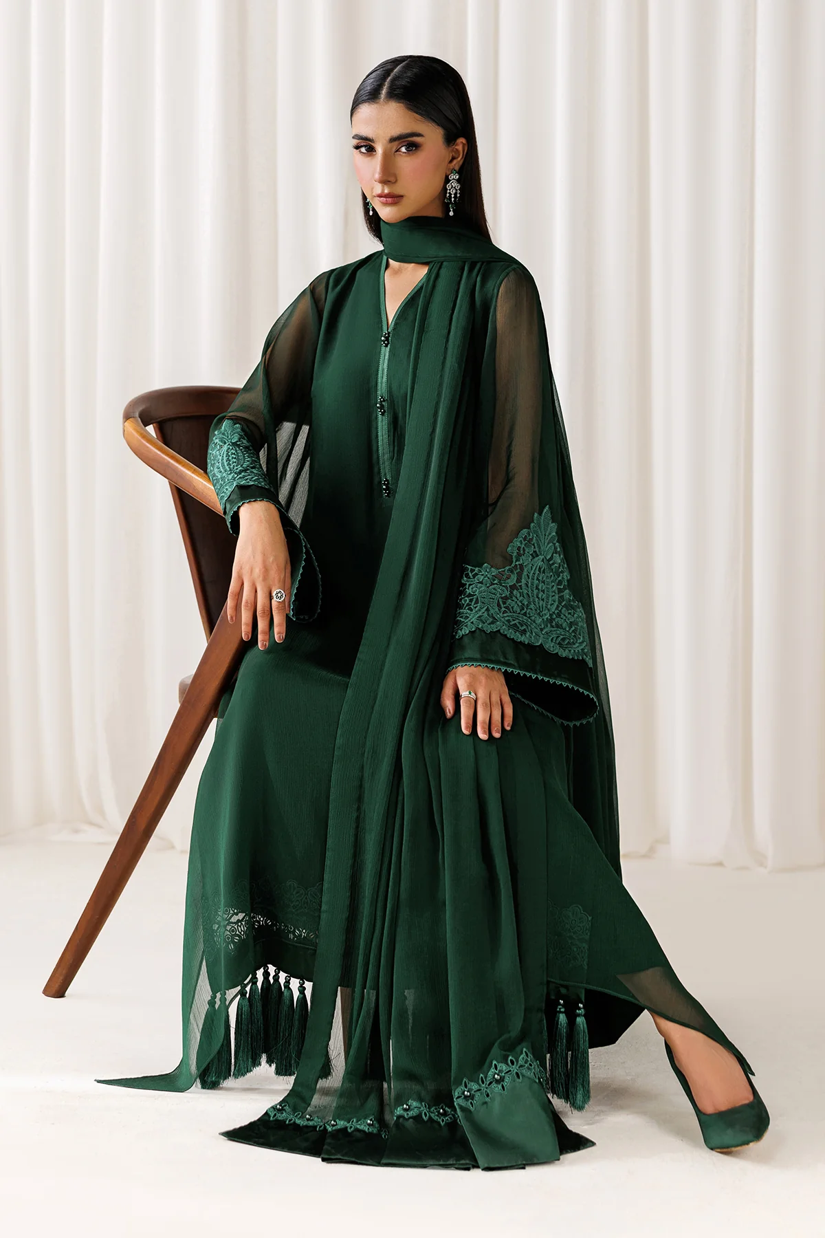 PLAIN CHIFFON DUPATTA-103 - Image 4