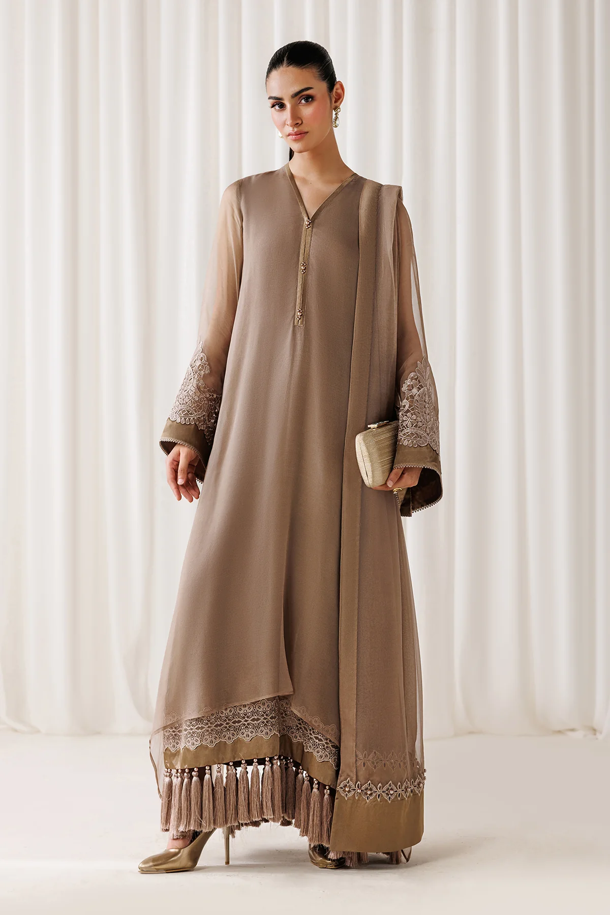 PLAIN CHIFFON DUPATTA-104 - Image 2