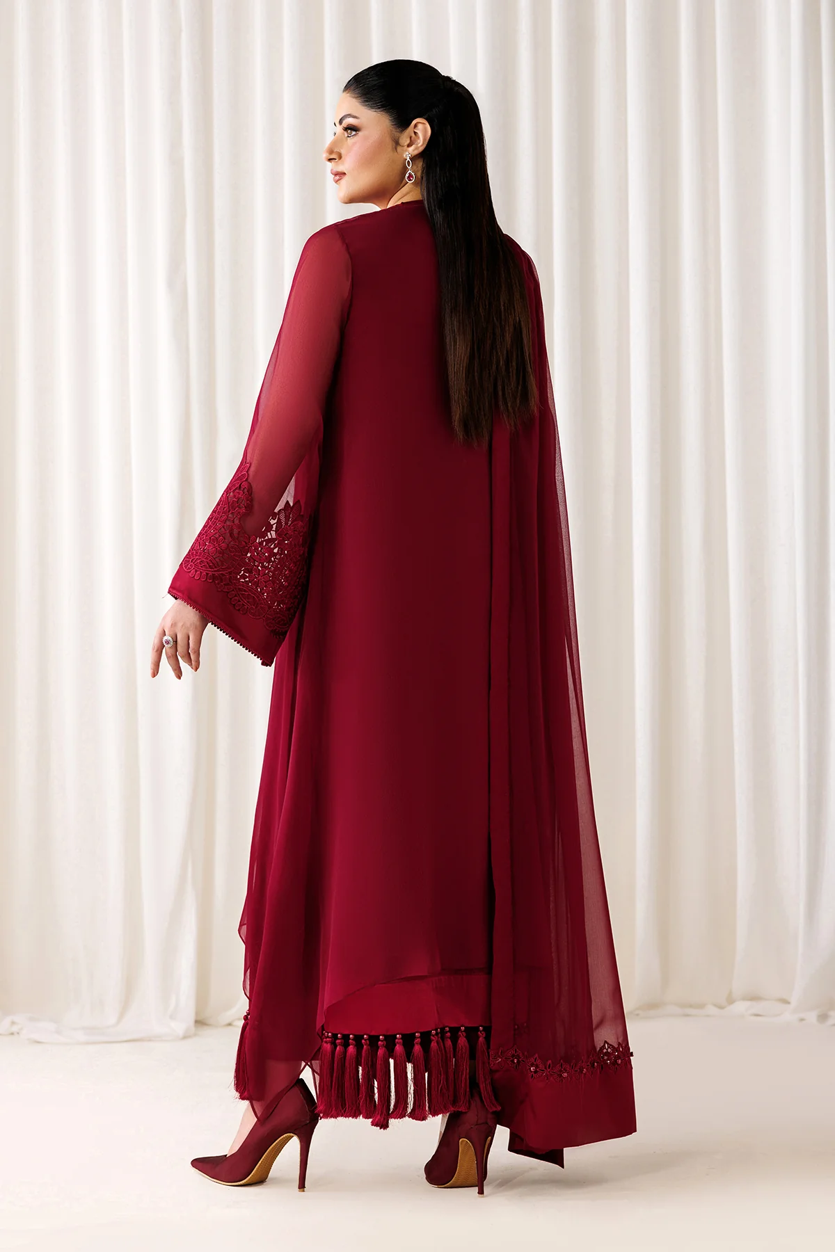PLAIN CHIFFON DUPATTA-105 - Image 3